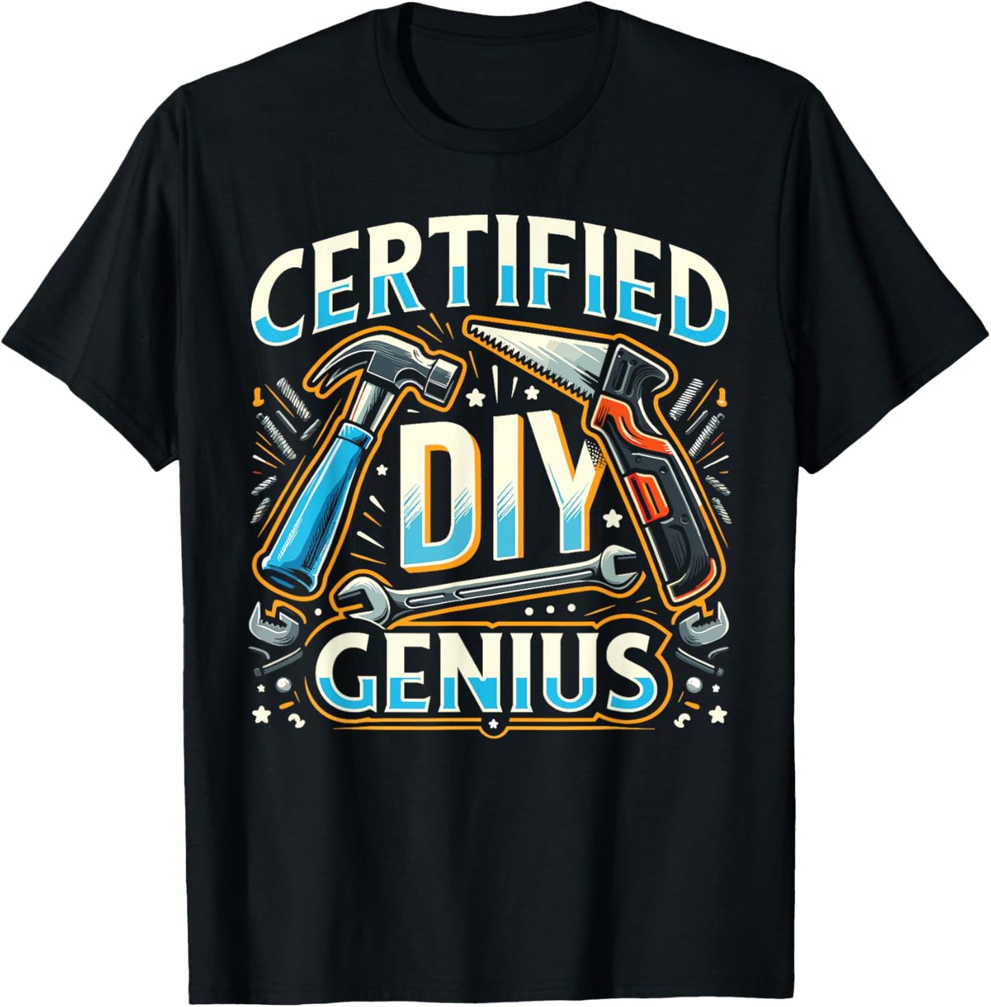 Renovation Remodel DIY Lovers Home Improvement T-Shirt - T-Shirt | Black