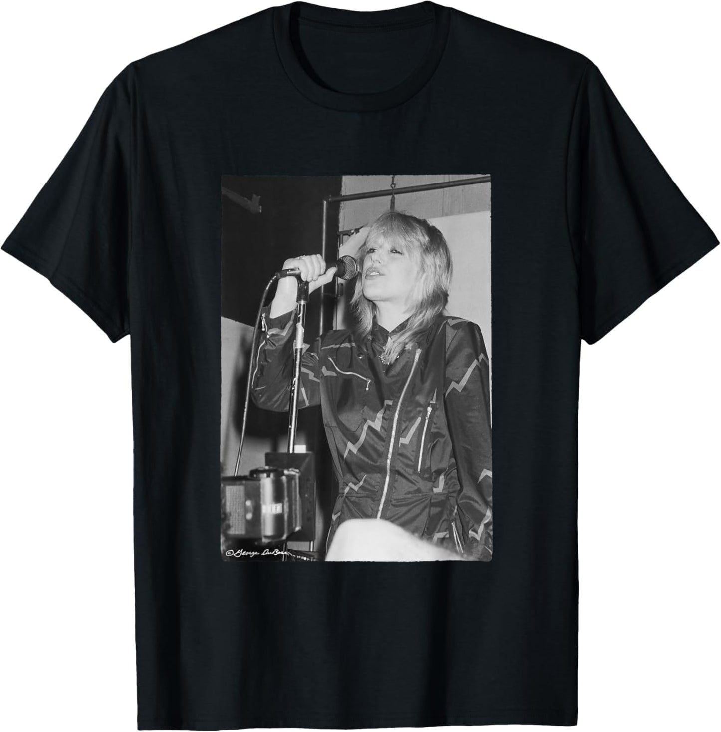 Marianne Faithfull Live By George DuBose T-Shirt - T-Shirt | Black