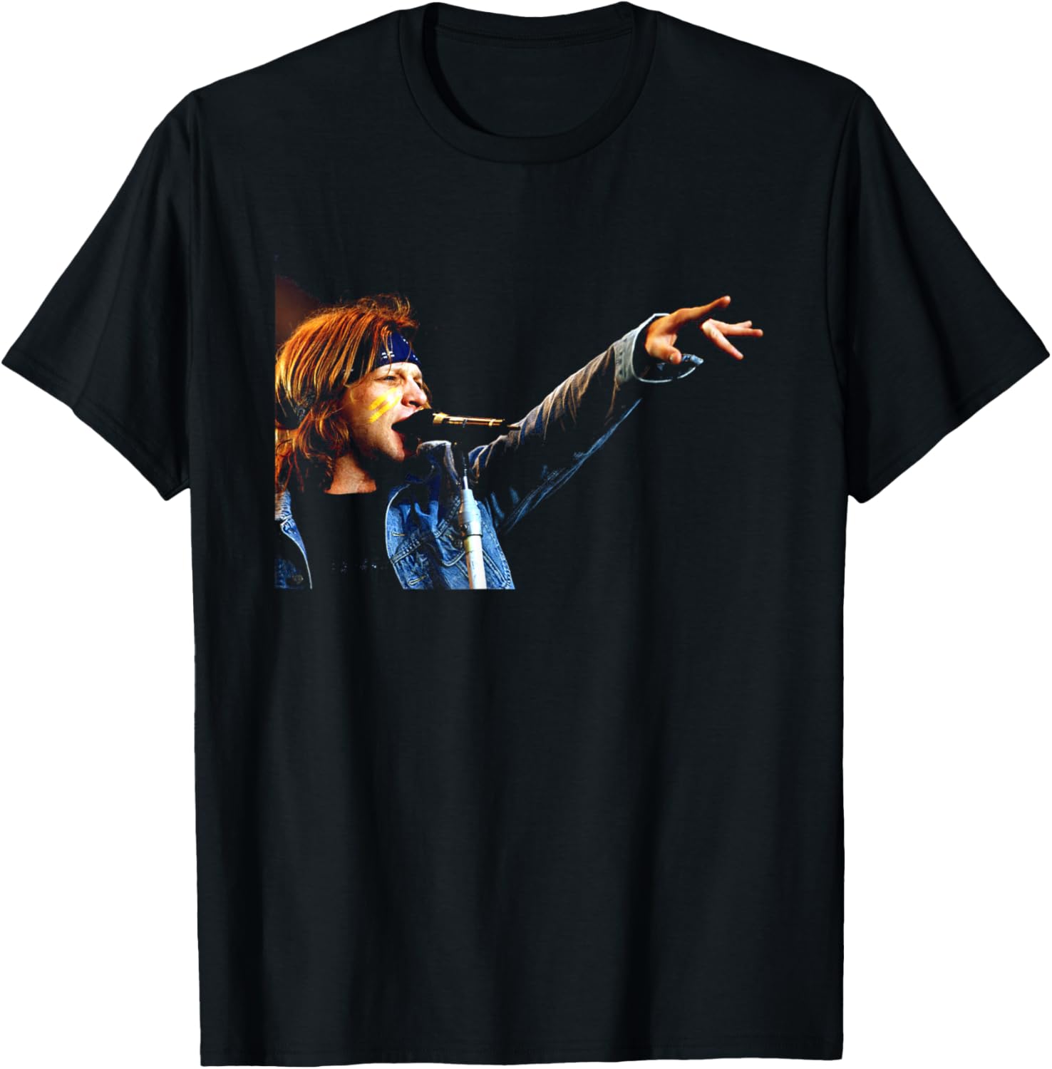 Jon Bon Jovi Cardiff These Days Tour 1995 T-Shirt - T-Shirt | Black