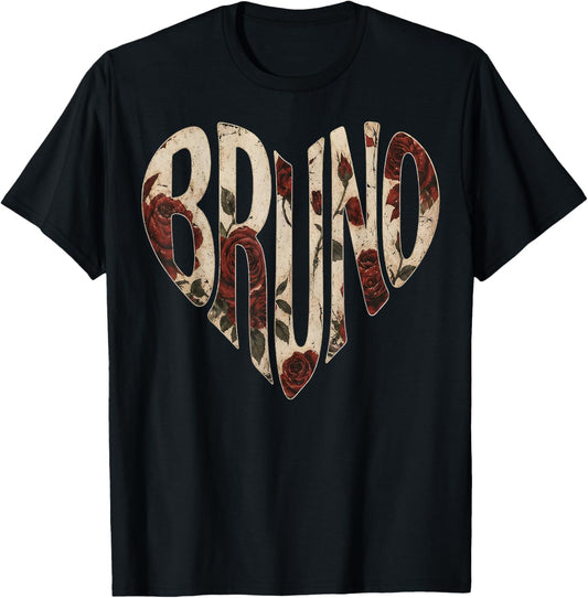 Retro Classic Bruno Name Proud Gifts Women Kids T-Shirt - T-Shirt | Black