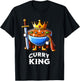 Curry King Funny Quote Curry Indian Food Lover T-Shirt - T-Shirt | Black