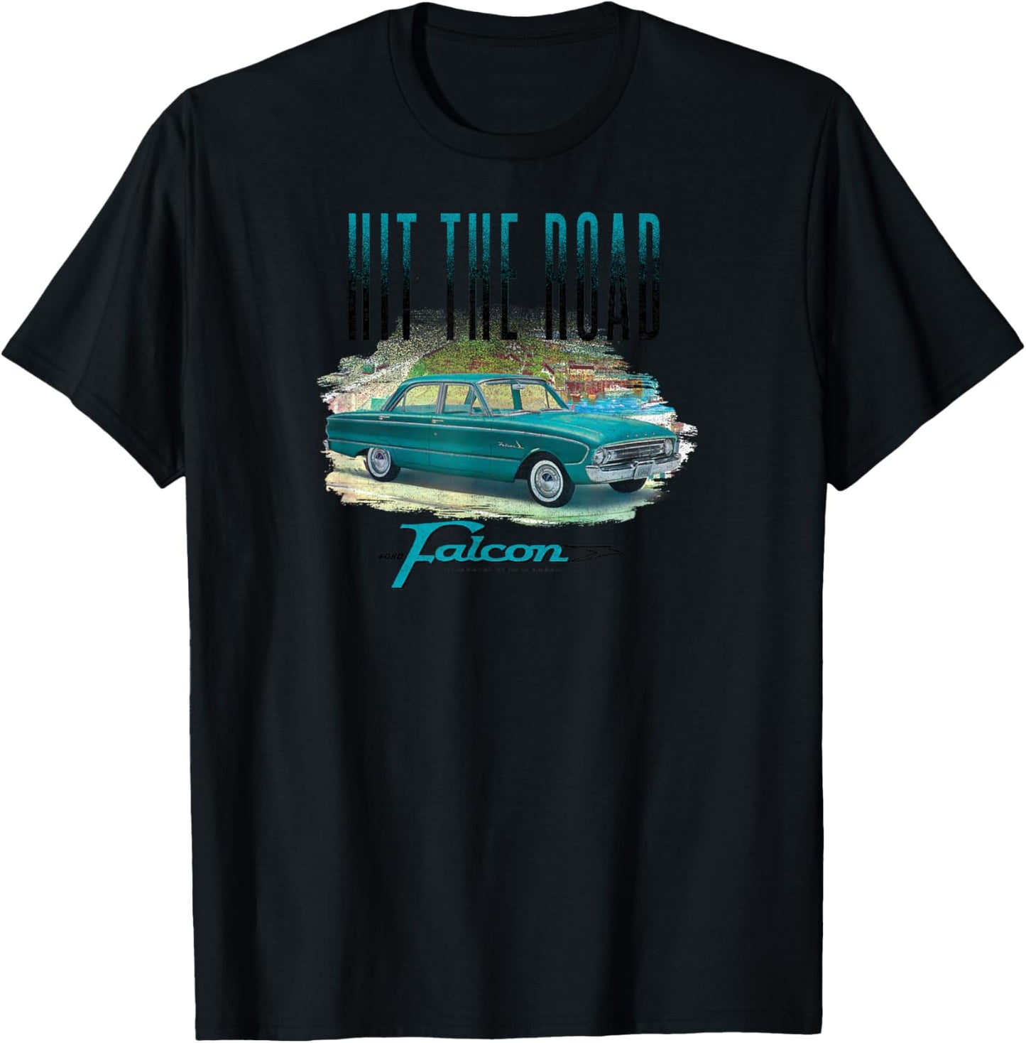 Ford - Hit The Road Falçon T-Shirt - T-Shirt | Black