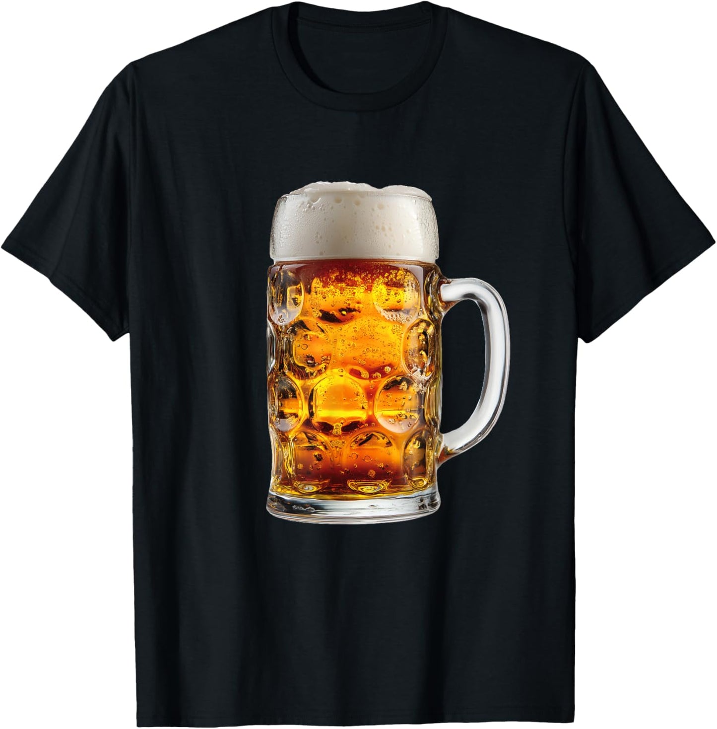 Beer Mug Funny Drinking Party Halloween Costume Graphic T-Shirt - T-Shirt | Black
