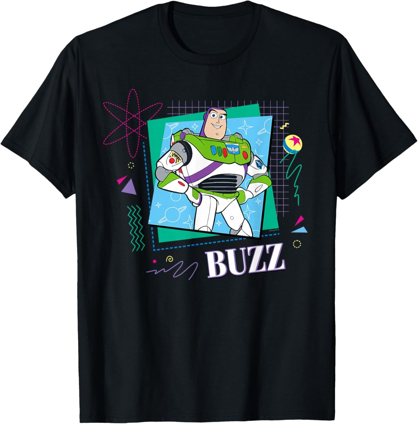 Disney & Pixar’s Toy Story ’90s Couples Matching Buzz T-Shirt - T-Shirt | Black
