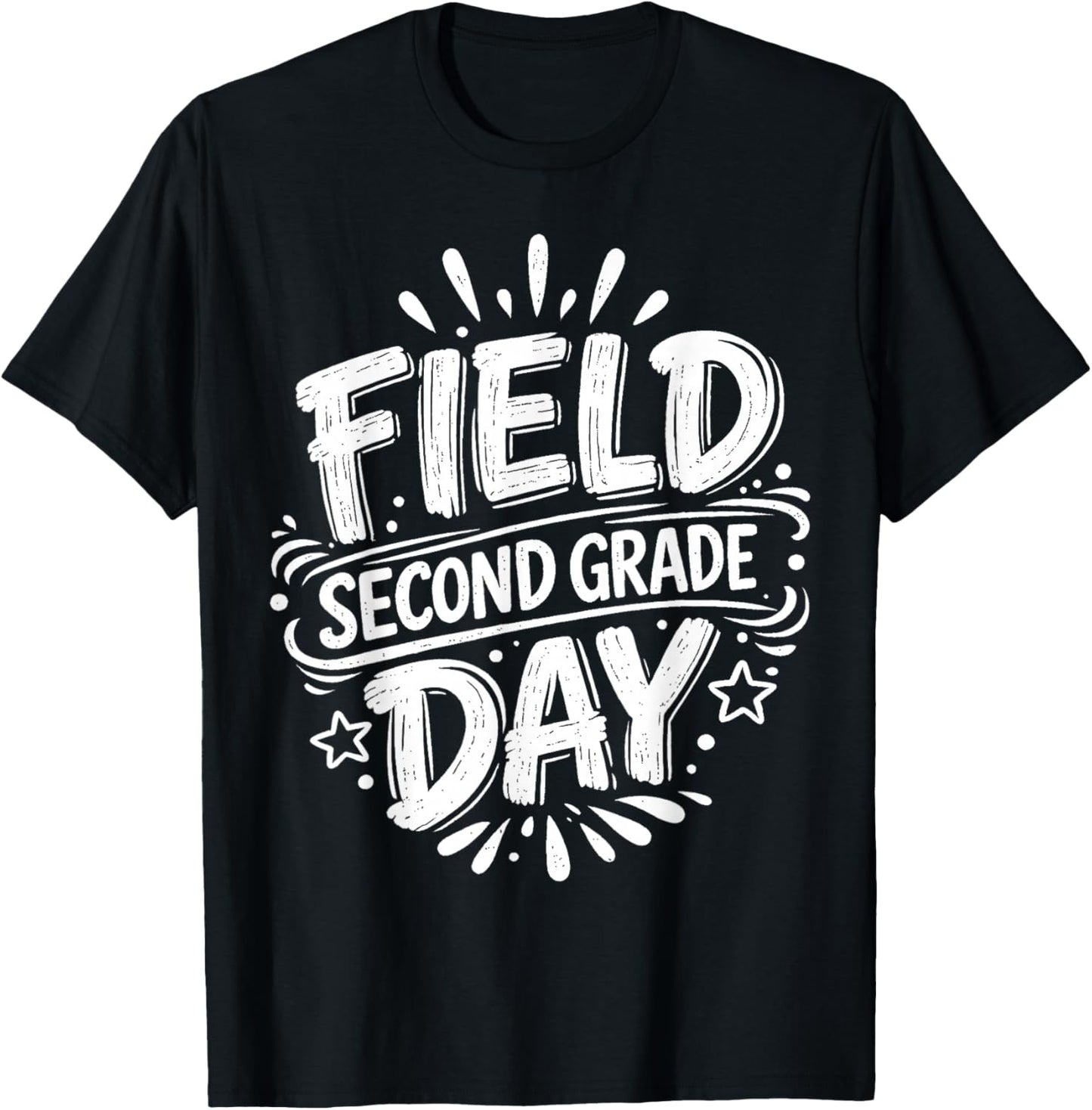 Field Day 2026 2nd Second Grade School Teacher Red T-Shirt - T-Shirt | Black