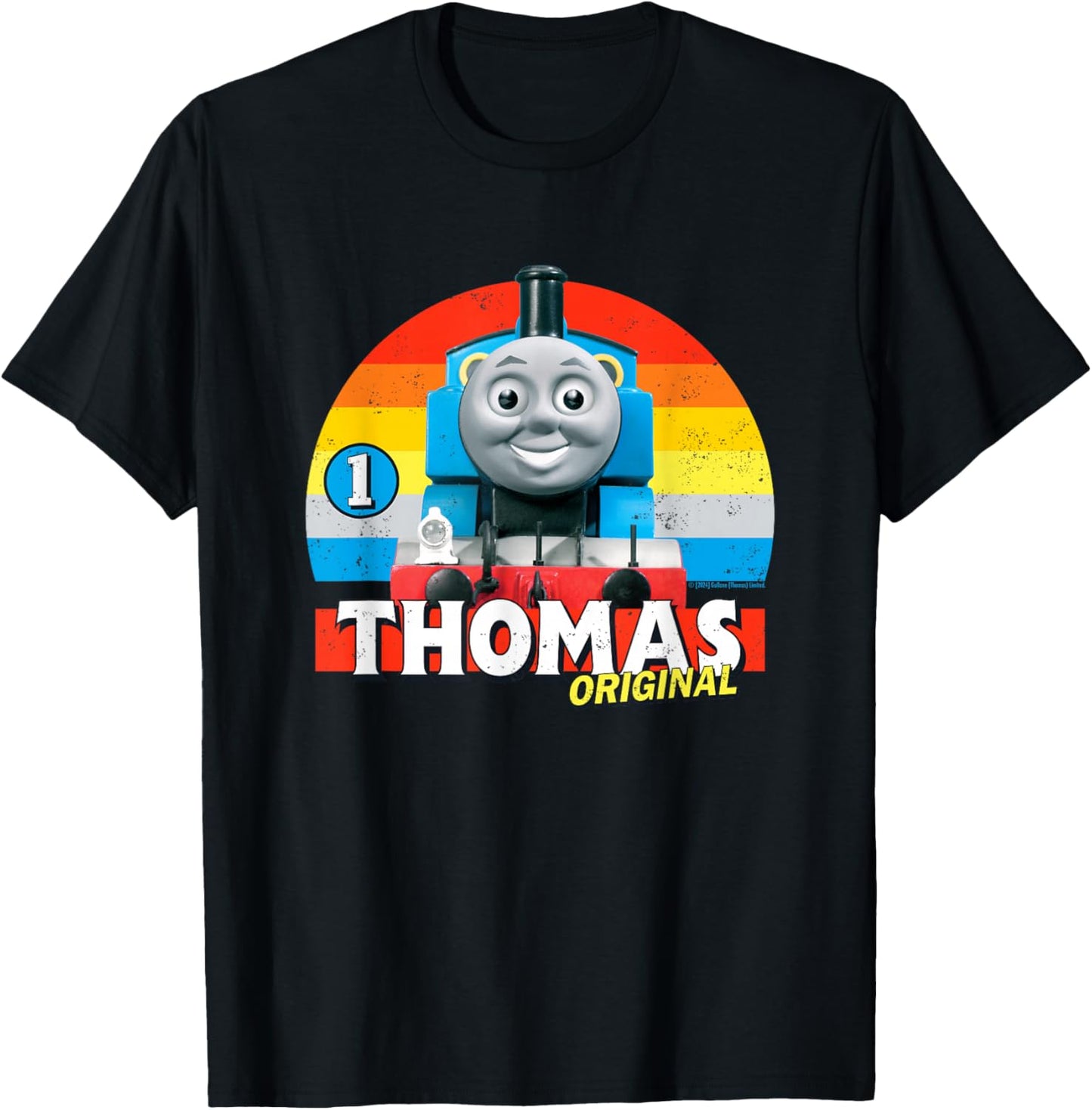 Thomas & Friends - Thomas Original T-Shirt - T-Shirt | Black