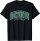Huntington Varsity Arch Collegiate Women T-Shirt - T-Shirt | Black