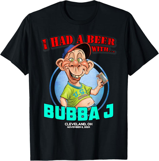 Bubba J Cleveland, OH (2024) T-Shirt - T-Shirt | Black