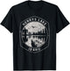 Vintage Henrys Lake Idaho Outdoors Vacation T-Shirt - T-Shirt | Black