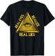 All-Seeing Eye - 'Real Eyes Realize Real Lies Pyramid T-Shirt - T-Shirt | Black