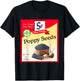 Poppy Seeds Condiment Costume Holiday Spice Costumes T-Shirt - T-Shirt | Black