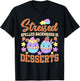 Baking Pastry Chef Stressed Spelled Backwards Is Desserts T-Shirt - T-Shirt | Black