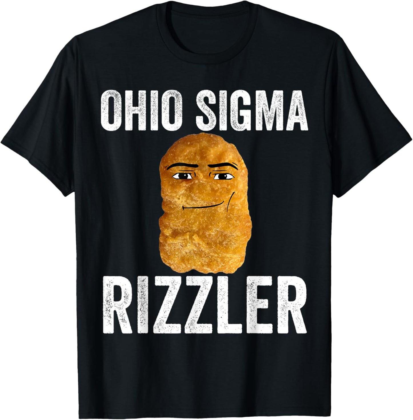 Ohio Sigma Rizzler T-Shirt - T-Shirt | Black