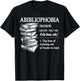 Abibliophobia Funny Reading Bookworm T-Shirt - T-Shirt | Black