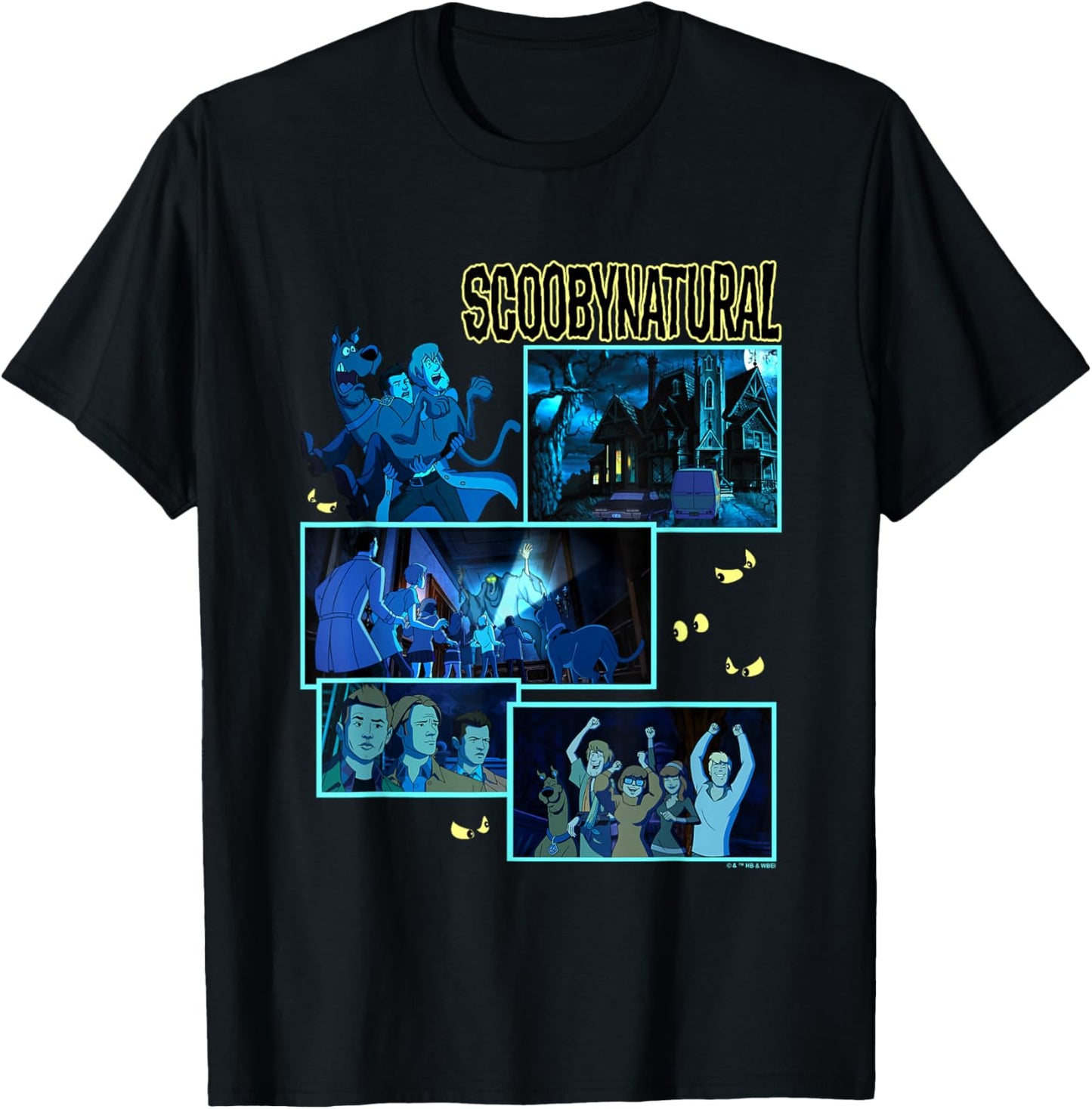 Scooby-Doo Scoobynitual Haunted House T-Shirt - T-Shirt | Black