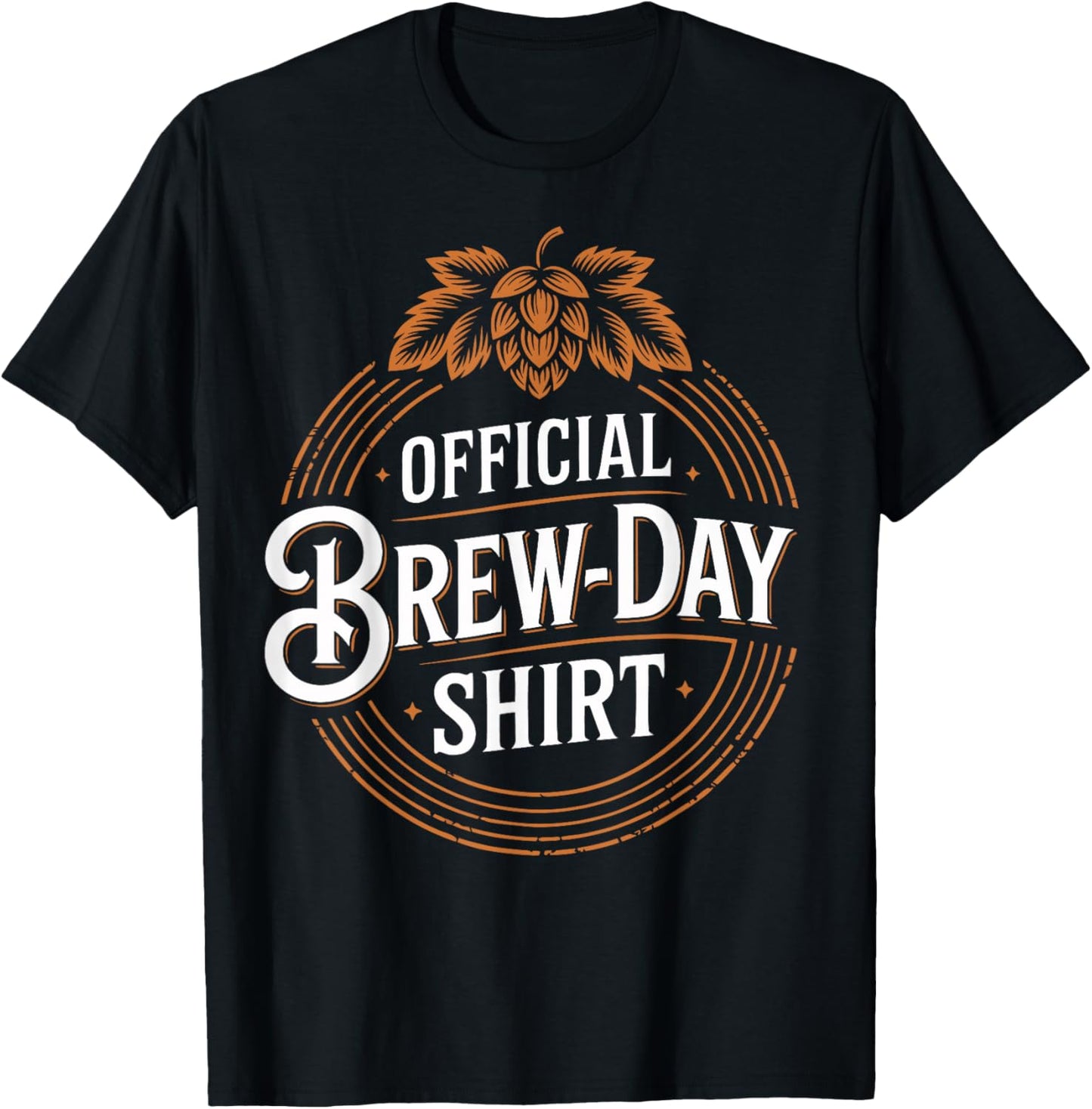 Homebrew Beer Brewer Vintage Brew-Day T-Shirt - T-Shirt | Black