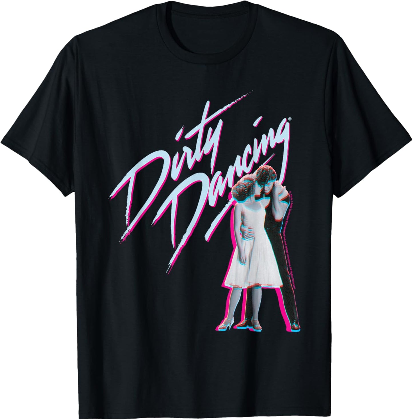 Dirty Dancing Classic Film Poster Art T-Shirt - T-Shirt | Black
