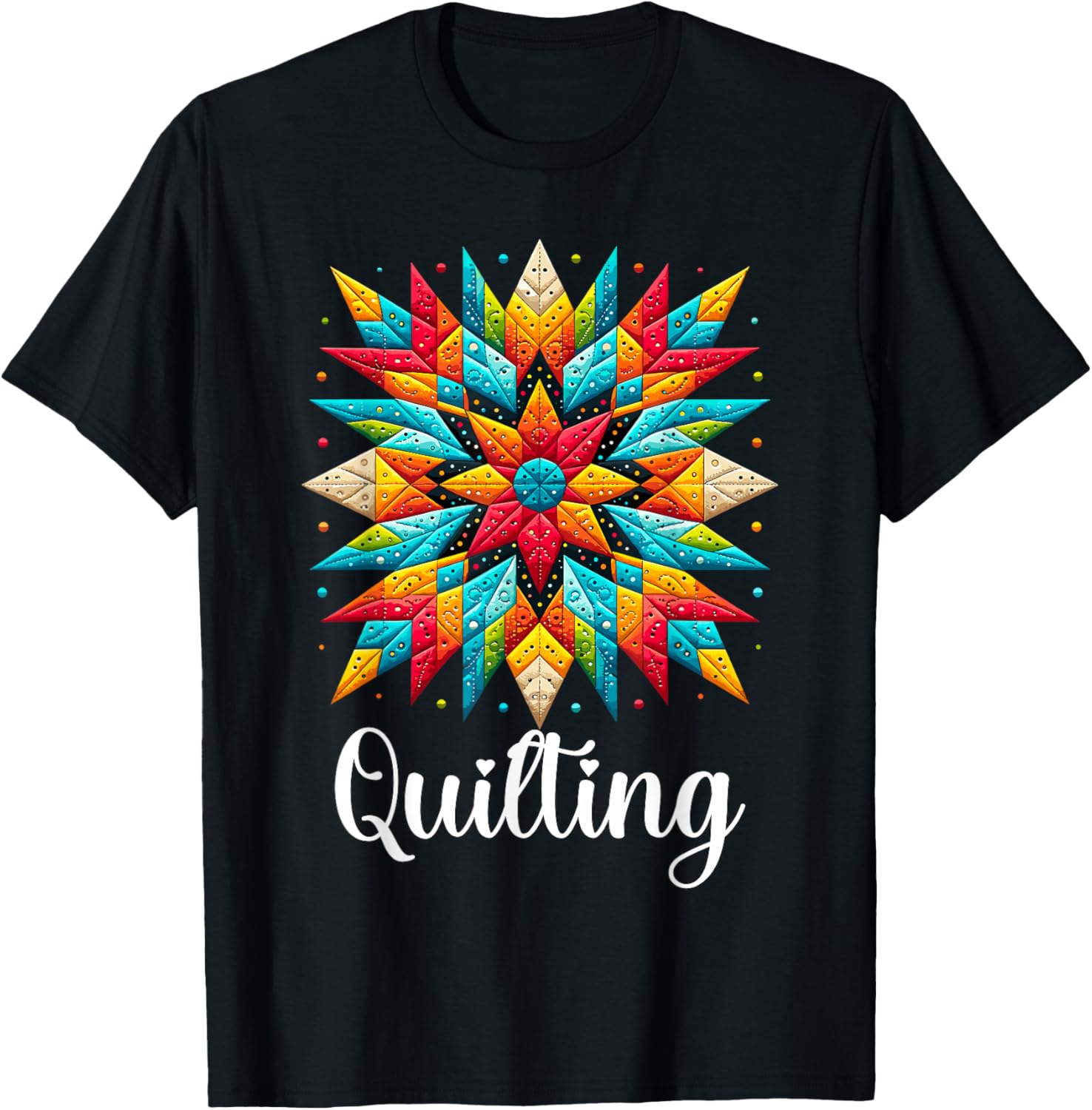 Quilting Quilter T-Shirt - T-Shirt | Black