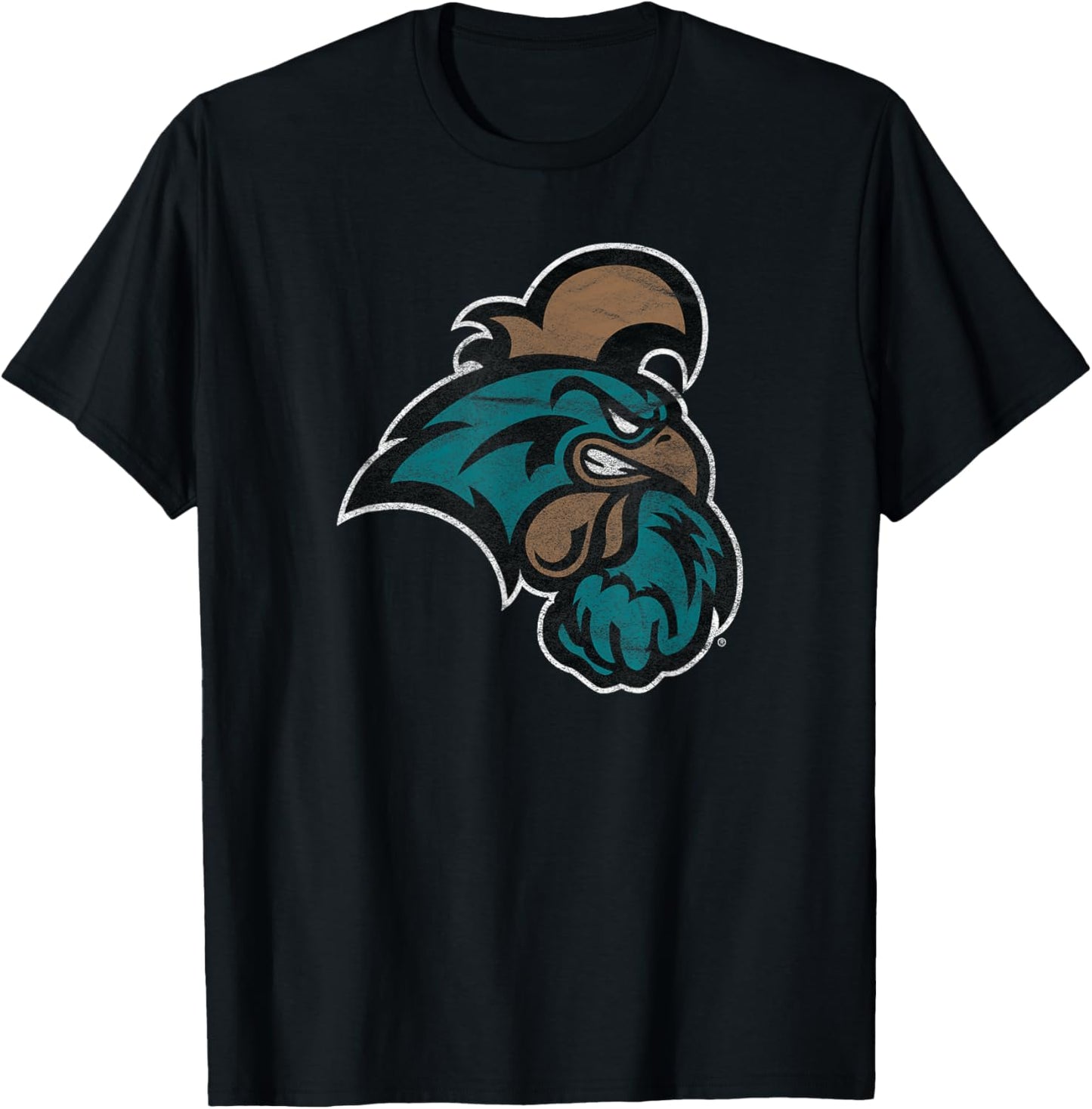 Coastal Carolina University CCU Rooster T-Shirt - T-Shirt | Black