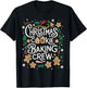 Christmas Cookie Baking Crew Family Christmas X-Mas T-Shirt - T-Shirt | Black