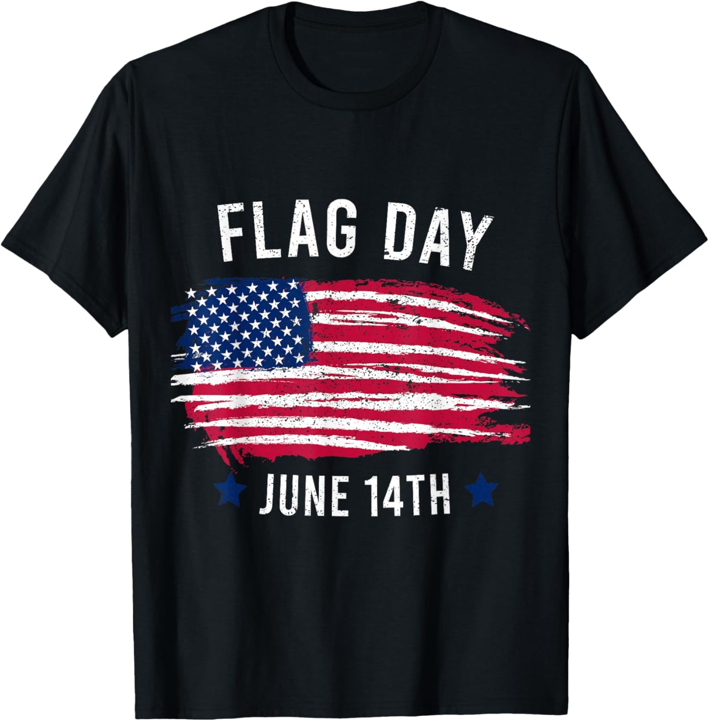 June 14th Flag Day T-Shirt - T-Shirt | Black