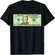 Official $20 Dollar Bill Vintage Money Design Cash Currency T-Shirt - T-Shirt | Black