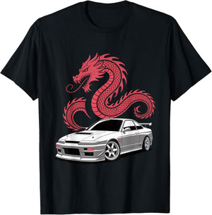 Car Drifting Racing Race Car Motorsport Drift Racing T-Shirt - T-Shirt | Black