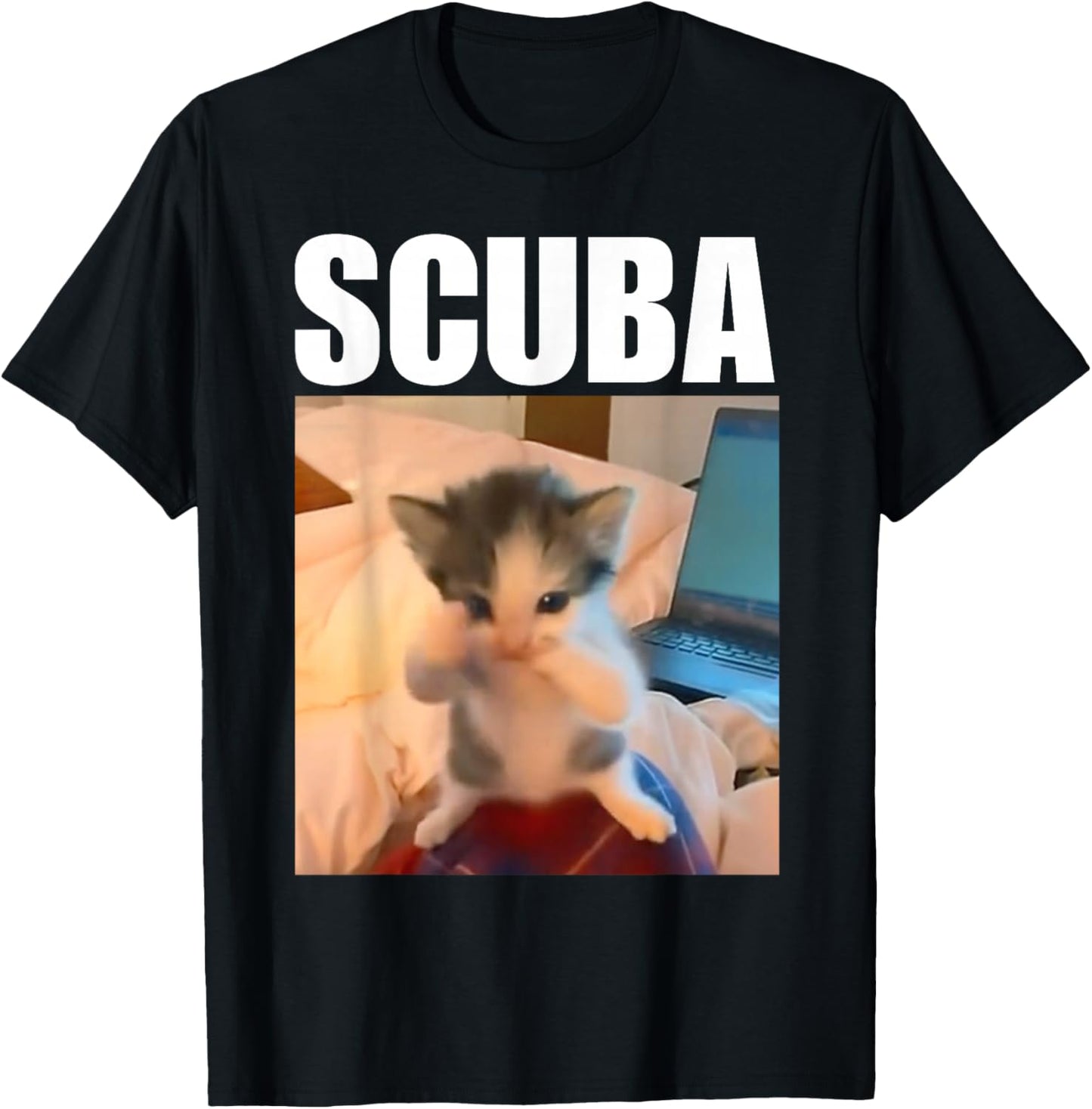 Scuba Dance Meme T-Shirt - T-Shirt | Black