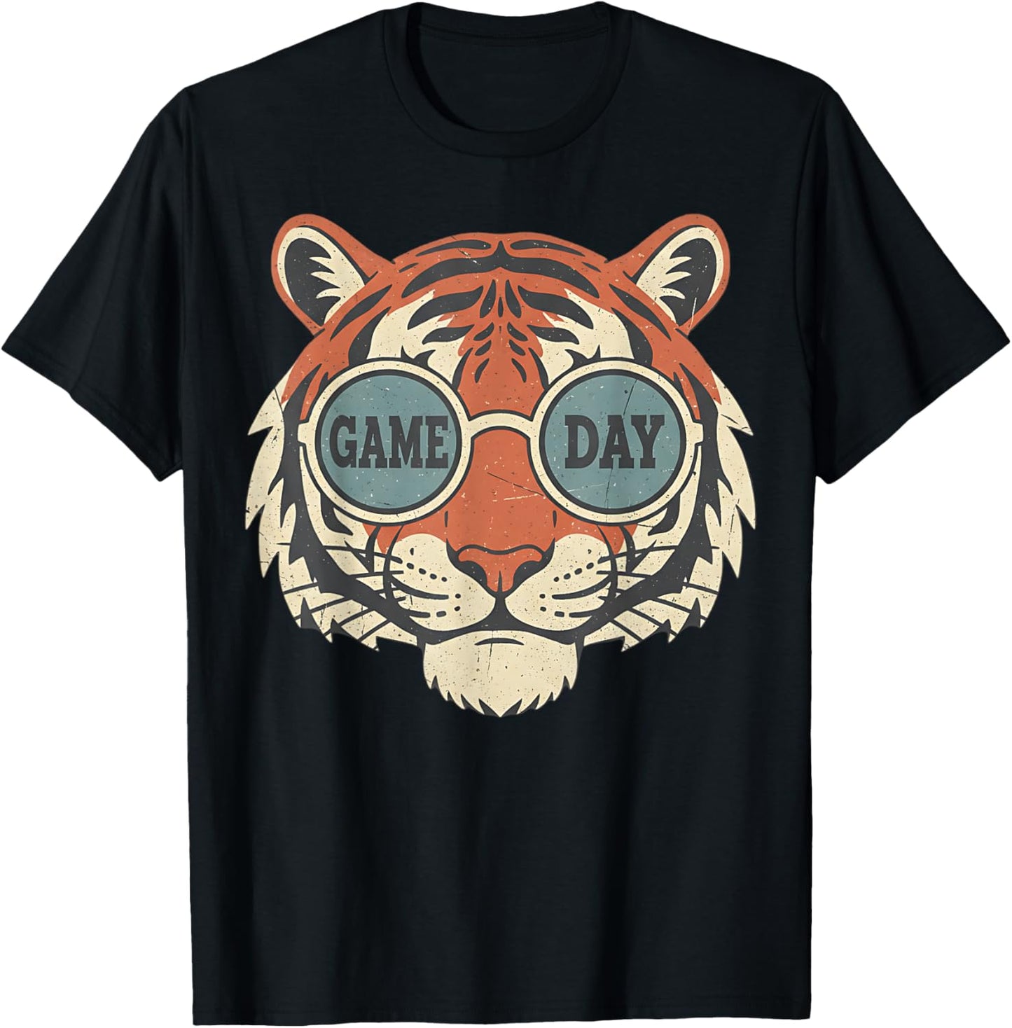 Game Day Tiger T-Shirt - T-Shirt | Black