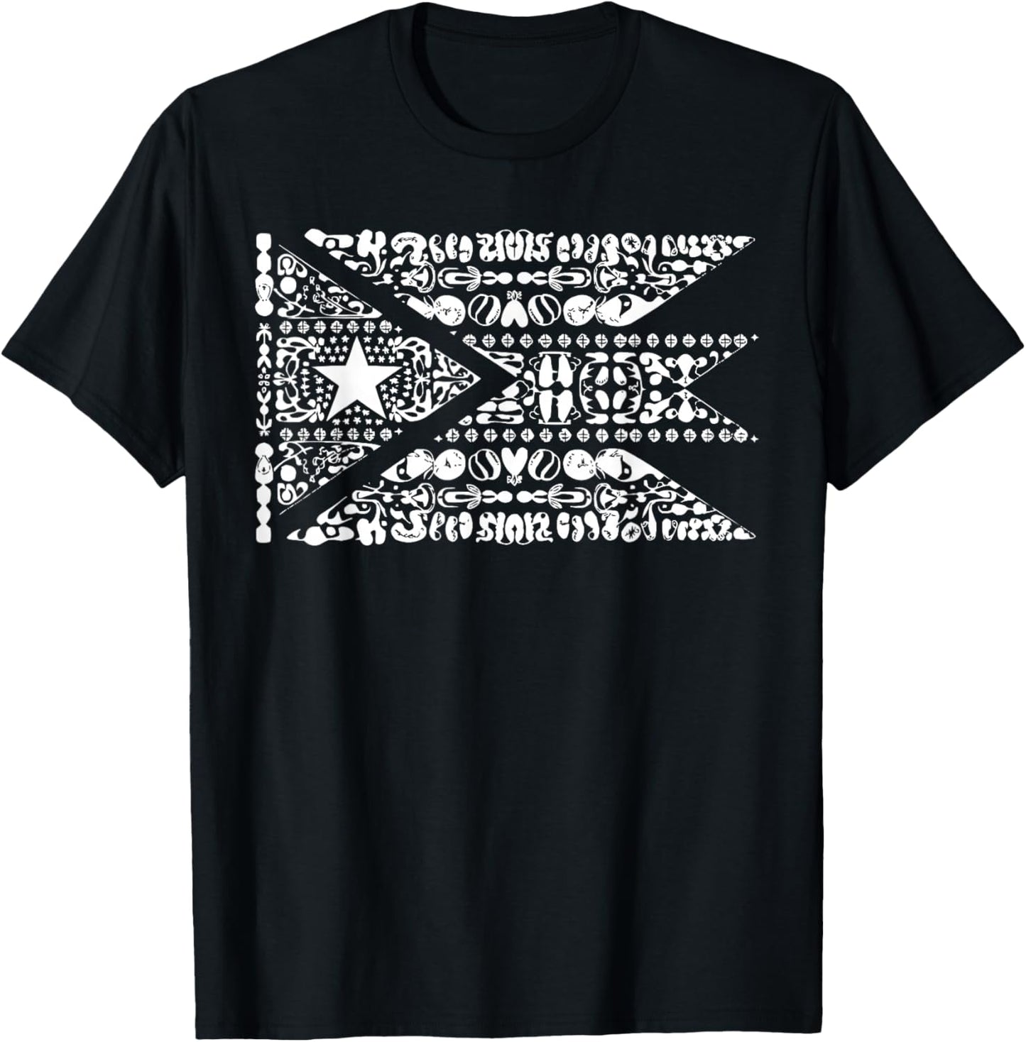 Taino Indian Puerto Rico Pride Boricua Puerto Rican T-Shirt - T-Shirt | Black
