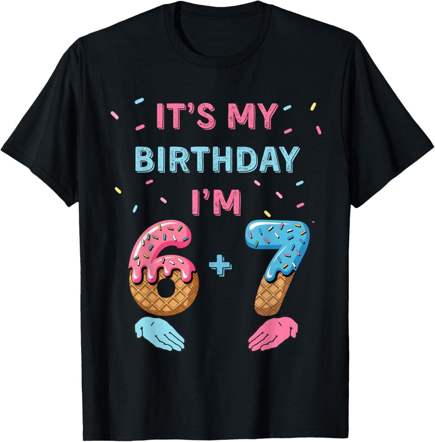 6-7 T-Shirt - T-Shirt | Black