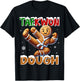Funny Christmas Taekwondo TaeKwon Dough Ginger Bread Man T-Shirt - T-Shirt | Black
