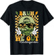 Camo Last Day of School Kindergarten We Out Bruh Kids Boy T-Shirt - T-Shirt | Black