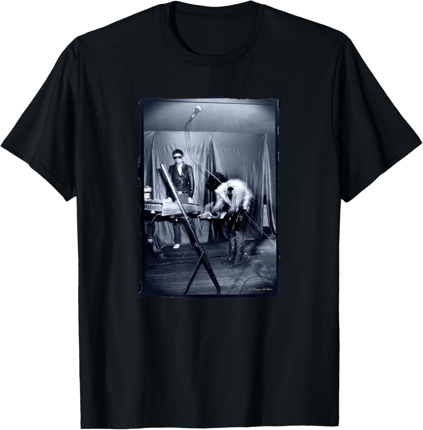 Suicide Band Live NYC Concert By George DuBose T-Shirt - T-Shirt | Black
