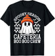 Spooky Season A Cafeteria Boo Crew Teacher Lunch Lady Squad T-Shirt - T-Shirt | Black