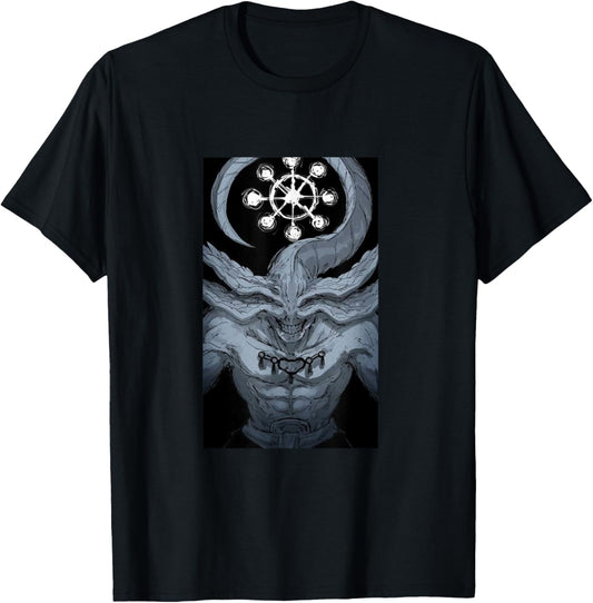 JujuCustoms Anime Apparel , Black, Small, Short Sleeve, , Classic Fit, Anime Graphic T-Shirt - T-Shirt | Black