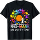 Happy Dot Day Colorful School Design for Kids Fun Art T-Shirt - T-Shirt | Black
