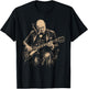 Drôle de Winston Churchill Jouant de la Guitare T-Shirt - T-Shirt | Black
