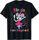 with German Text "Bin da kann losgehen" [German Language] T-Shirt - T-Shirt | Black