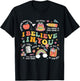 Groovy Believe You Test Testing Day Do Your Best Teacher Kid T-Shirt - T-Shirt | Black
