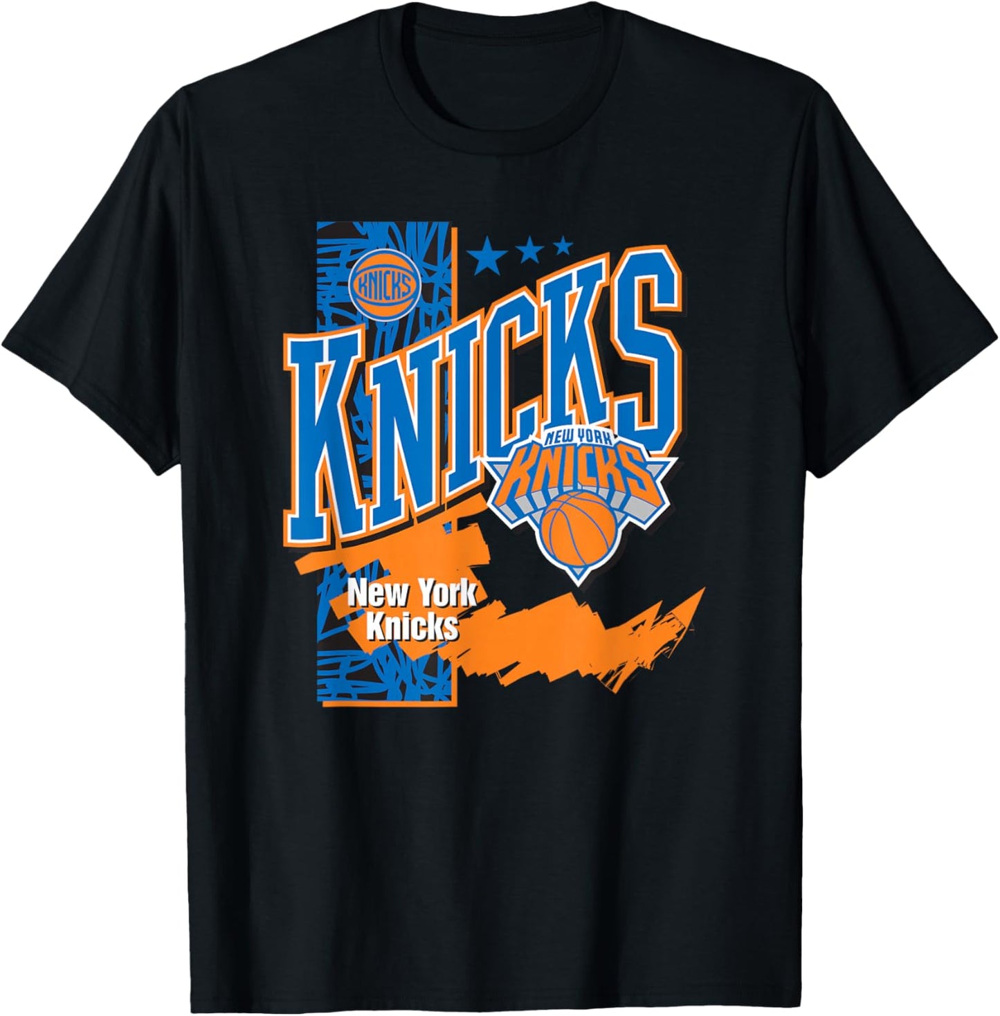 Offizieller NBA-Spieler der New York Knicks gesperrt T-Shirt - T-Shirt | Black
