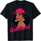 Unbothered Black Woman African American Afro Queen T-Shirt - T-Shirt | Black