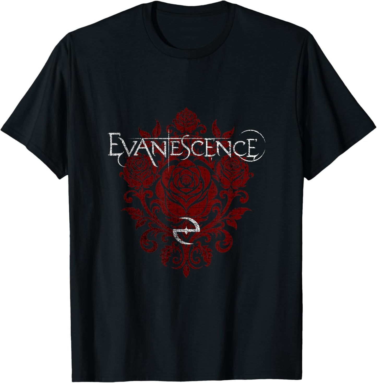 Evanescence – Pink Logo T-Shirt - T-Shirt | Black