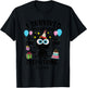 I Survived 18th Birthday Cat Lover 18 Years Old Bday Funny T-Shirt - T-Shirt | Black
