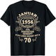 70th Birthday Gift Man Myth Legend January 1956 T-Shirt - T-Shirt | Black