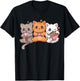 Kawaii Gamer Gaming Cat Boba Cat Bubble Tea Ramen Cats T-Shirt - T-Shirt | Black