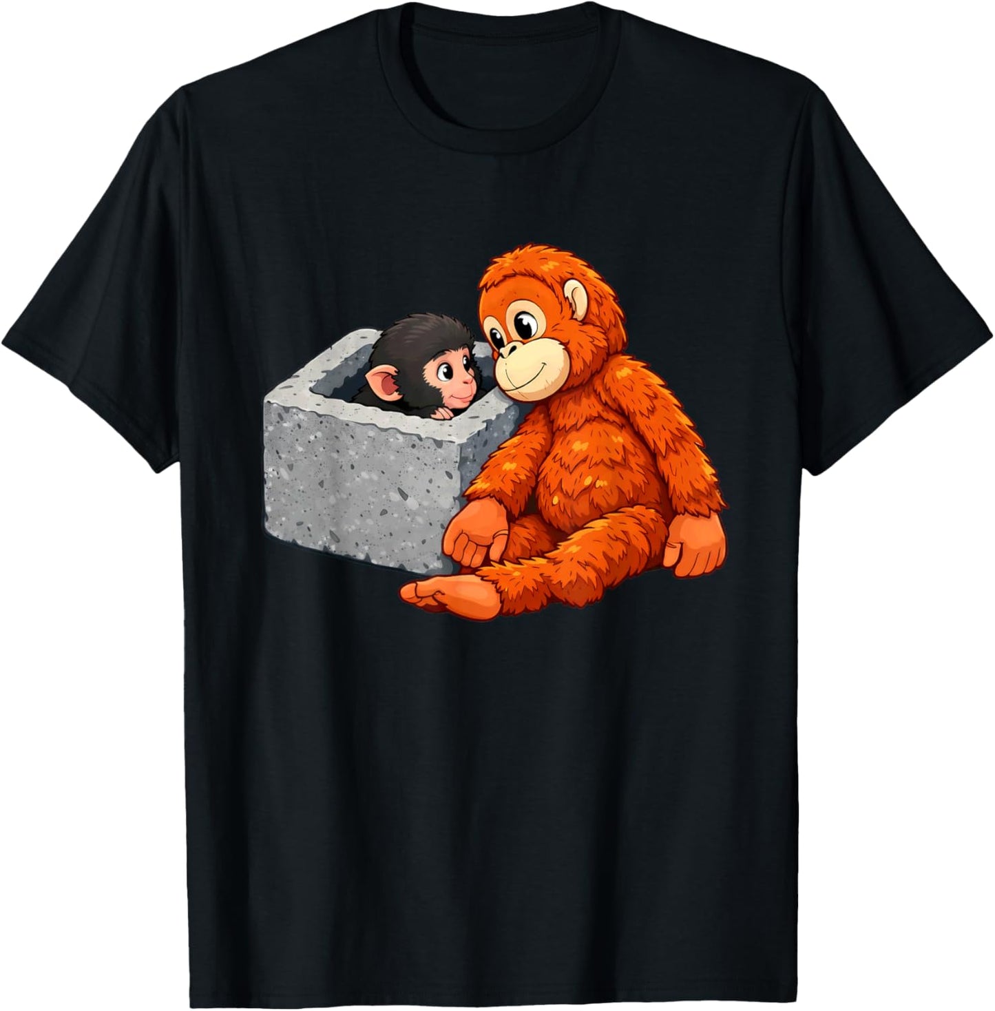 Baby Monkey Punch T-Shirt - T-Shirt | Black
