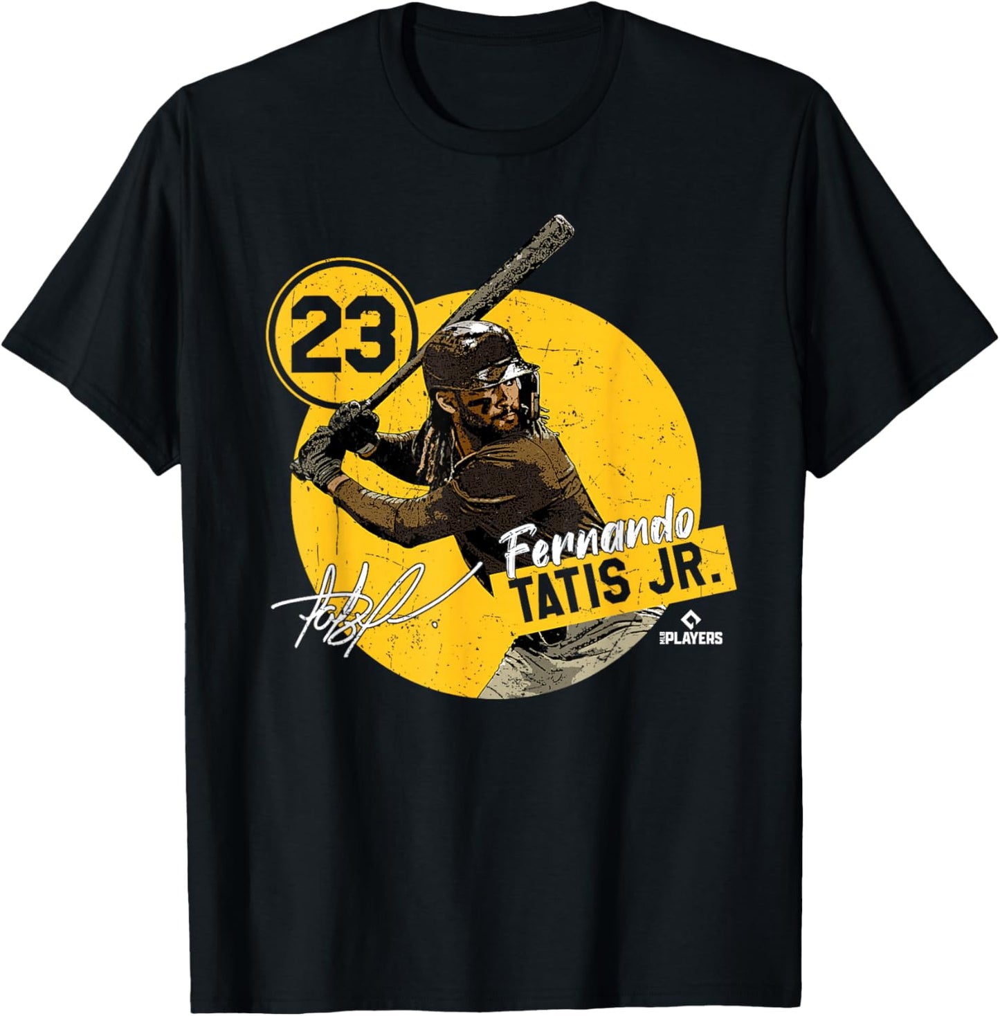 Fernando Tatis Jr | San Diego MLB Player League | MLBTAT4038 T-Shirt - T-Shirt | Black