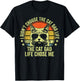 Cat Dad Shirt Funny Cat Daddy Father's Day Cat Dad T-Shirt - T-Shirt | Black
