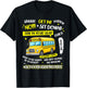 Funny School Bus Driver Life Last Day of School Humor Summer T-Shirt - T-Shirt | Black